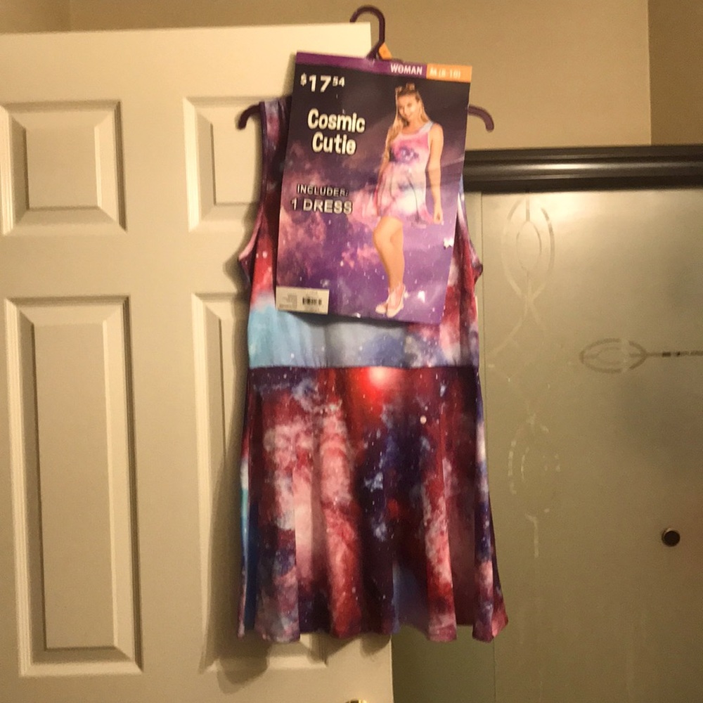 Galaxy dress costume medium M Cosmic Cutie